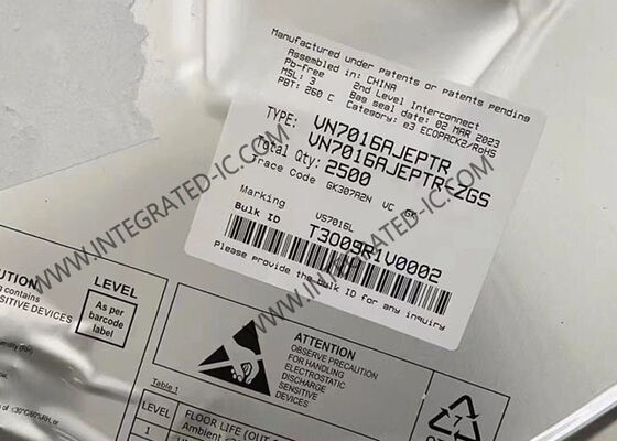 شريحة الدائرة المتكاملة VN7016AJEPTR قناة N، سائق عالي الجانب 110 أمبير لتطبيقات السيارات