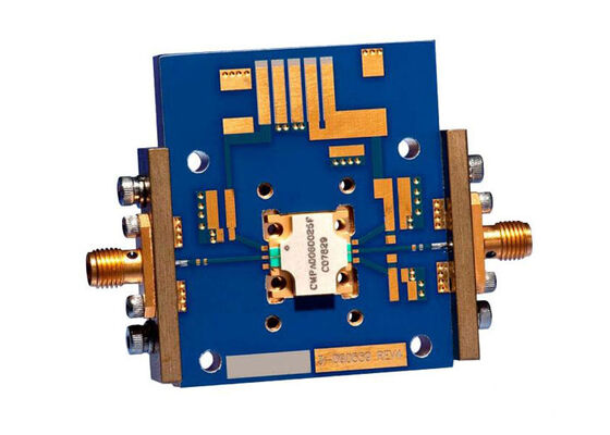 لوحة اختبار حلول CMPA0527005F-AMP1 المدمجة، لوحة تقييم مضخم الطاقة GaN MMIC CMPA2735075F