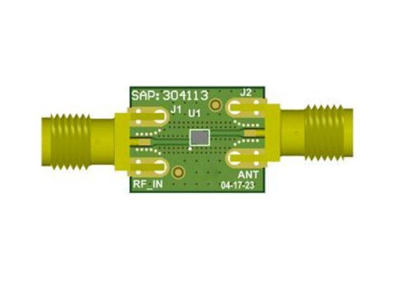 لوحة تقييم مرشح التعزيز لنطاق Wi-Fi U-NII 5-8 بتردد 6 جيجاهرتز من حلول QPQ5601EVB01 المدمجة