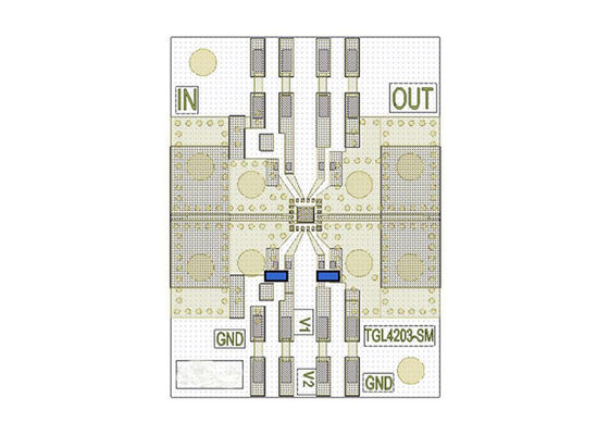 TGL4203-SMEVB حلول مضمنة DC - 30GHz لوحة تقييم خفيف النطاق العريض