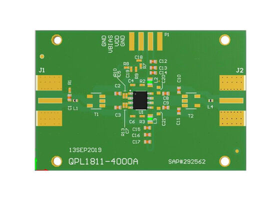 QPL1811EVB-01 Embedded Solutions High Performance Broadband DOCSIS 4.0 MMIC Amplifier Evaluation Board