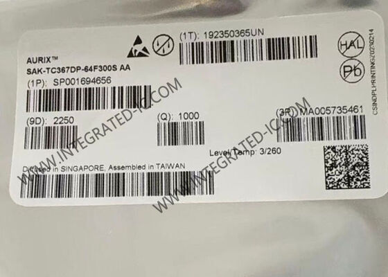 SAK-TC367DP-64F300S AA متحكم دقيق MCU منخفض الطاقة للسيارات مع 32 بت TCPWM و ASIL-D/SIL-3 دعم IC