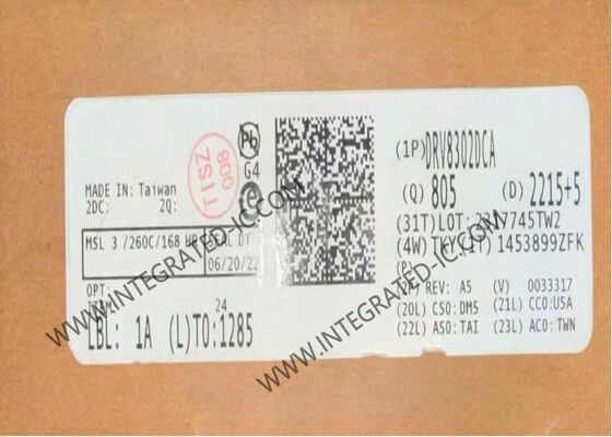 شريحة الدائرة المتكاملة DRV8302DCA، مشغل بوابة ثلاثي الأطوار مع تيار مصدر 1.7 أمبير، وإمداد تشغيل من 8 فولت إلى 60 فولت، ومضخمات تحويل تيار مزدوجة