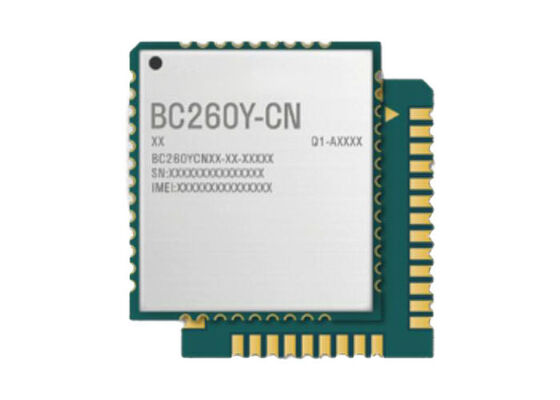 وحدة اتصالات لاسلكية BC260YCNAA-I03-CNASA بتقنية LTE Cat NB2 مع حزمة LCC واستهلاك منخفض جدًا للطاقة