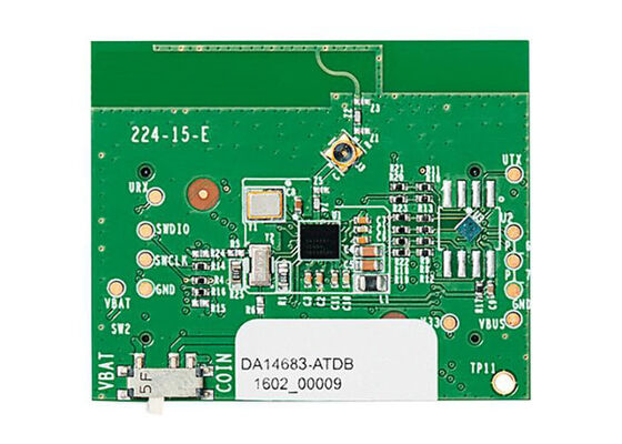 DA14683-00U2DB-P الحلول المدمجة DA14683 BT طاقة منخفضة 5.1 مجموعة تطوير Pro WL-CSP53 Daughterboard