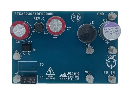 RTKA223021DE0000BU الحلول المدمجة RAA223021 مجلس تقييم محولات الجهد العالي