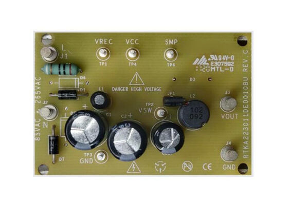 RTKA223011DE0010BU حلول مدمجة RAA223011 لوحة تقييم محول Buck عالي الجهد