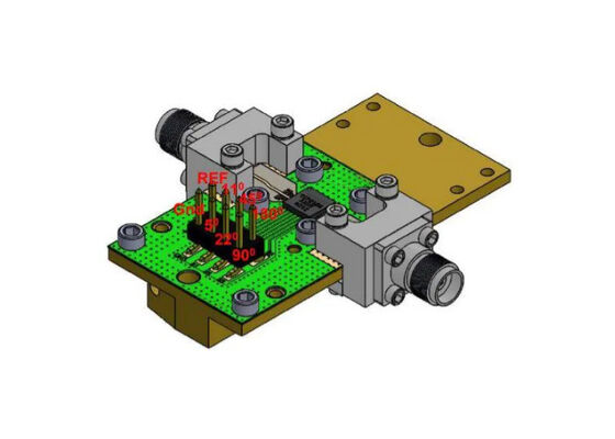 TGP2108-SM-EVB حلول مدمجة 2.5 جيجاهرتز إلى 4 جيجاهرتز لوحة تقييم مُرحّل الطور الرقمي 6 بت