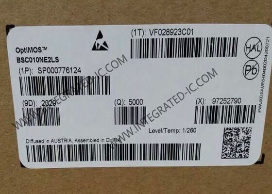 ترانزستور BSC010NE2LS OptiMOS 25V 100A N-Channel Power MOSFET مع مقاومة مصدر الصرف 1 mOhm