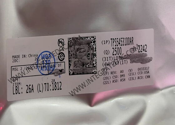 TPS54531DDAR رقاقة الدوائر المتكاملة 5A 28V Step-Down Buck Converter مع الوضع البيئي