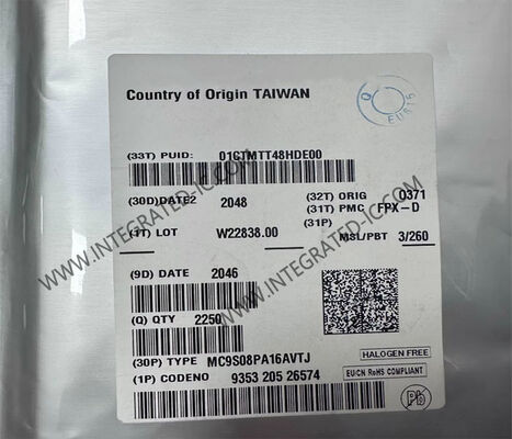 MC9S08PA16AVTJ 20MHz 8-Bit S08 microcontroller MCU مع 16KB Flash و 18 I/O في حزمة TSSOP20