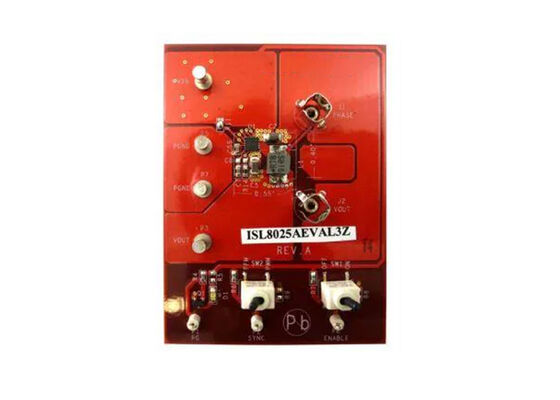 ISL8025AEVAL3Z الحلول المضمنة لجنة تقييم المنظم الكهربائي المتزامن عالي الكفاءة