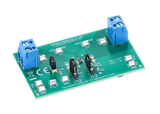 TPS22950Q1EVM حلول مدمجة TPS22950-Q1 وحدة تقييم مفتاح الحمل للسيارات