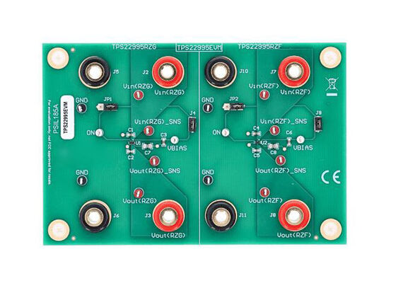 TPS22995EVM الحلول المدمجة TPS22995 وحدة تقييم مفتاح الحمل