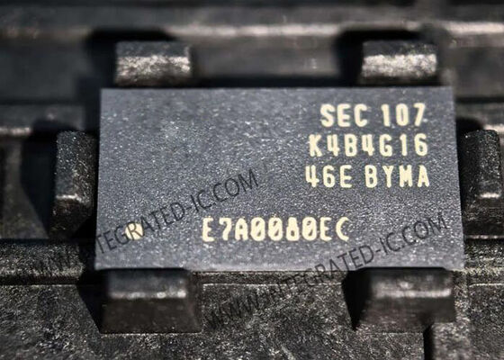 شريحة ذاكرة K4B4G1646E-BYMA IC بسعة 4 جيجابايت بسرعة 1866 ميجابت في الثانية من نوع E-die DDR3L SDRAM، هيكل FBGA-96