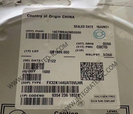 FX32K144UAT0VLHR وحدة التحكم الدقيقة 32 بت مع 112MHz ARM Cortex-M4F Core لتطبيقات السيارات (2.7V-5.5V)