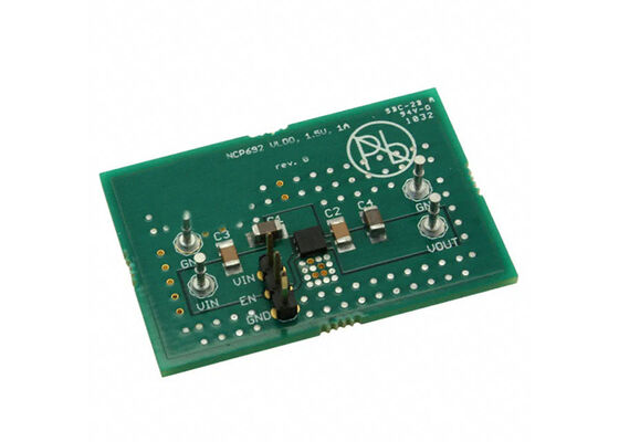 NCP692MN15T2GEVB الحلول المضمنة لوحة تقييم جهاز تنظيم الجهد الخطي الثابت الإيجابي من قناة واحدة