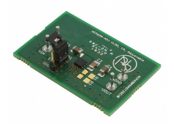 لوحة تقييم منظم الجهد الخطي أحادي القناة 1A من حلول NCP690MNADT2GEVB المدمجة