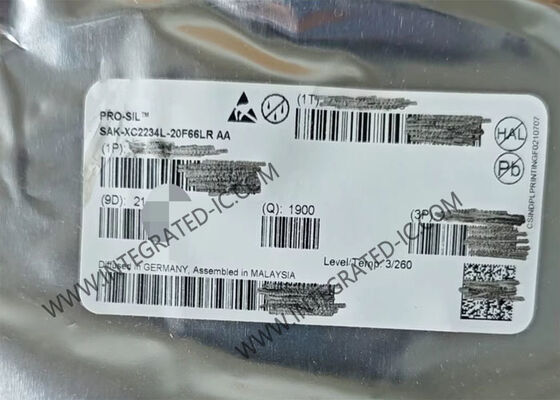 وحدة تحكم دقيقة SAK-XC2234L-20F66LR AA، وحدة تحكم دقيقة أحادية الشريحة مع أداء 32 بت، نطاق تردد من 1 ميجاهرتز إلى 100 ميجاهرتز، وجهد تشغيل من 1.8 فولت إلى 3.6 فولت