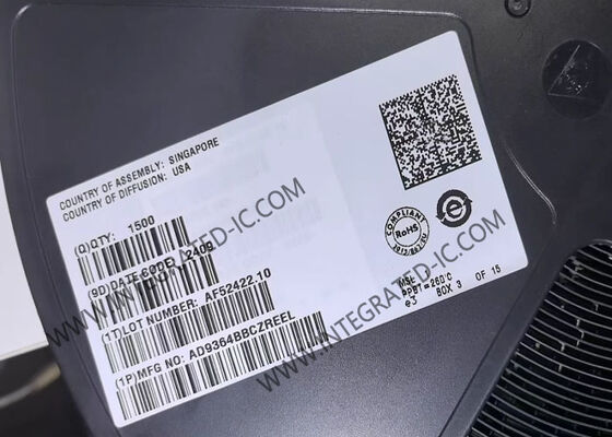 وحدة اتصالات لاسلكية AD9364BBCZREEL مع جهاز إرسال واستقبال RF مرن بقناة واحدة في حزمة BGA144