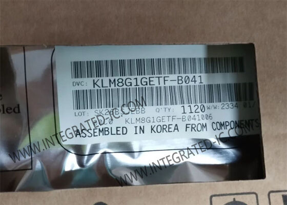 KLM8G1GETF-B041 ذاكرة IC رقاقة 8GB eMMC 5.1 ذاكرة IC للأجهزة الإلكترونية الاستهلاكية