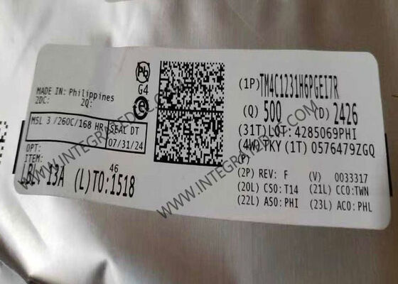 TM4C1231H6PGEI7R 32 بت 80MHz ARM Cortex-M4F microcontroller MCU مع فلاش 256 كيلوبايت في حزمة LQFP-144