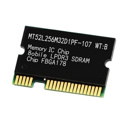 MT52L256M32D1PF-107 WT:B 8Gbit 933 MHz LPDDR3 شريحة IC ذاكرة SDRAM مع 256 M x 32 منظمة في حزمة FBGA178
