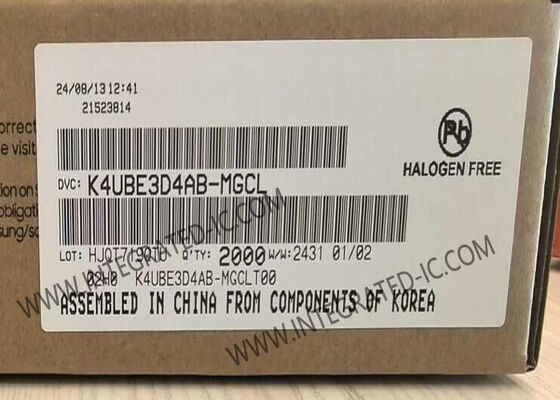 K4UBE3D4AB-MGCL ذاكرة IC رقاقة 32Gb LPDDR4X ذاكرة IC للأجهزة المحمولة