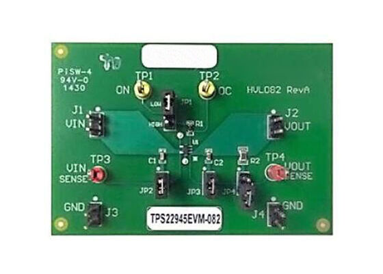 TPS22945EVM-082 وحدة تقييم الحلول المضمنة لـ TPS22945 محول الحمل