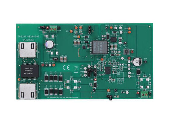 TPS23731EVM-095 حلول مدمجة وحدة تقييم أجهزة PoE التي تعمل بالطاقة TPS23731