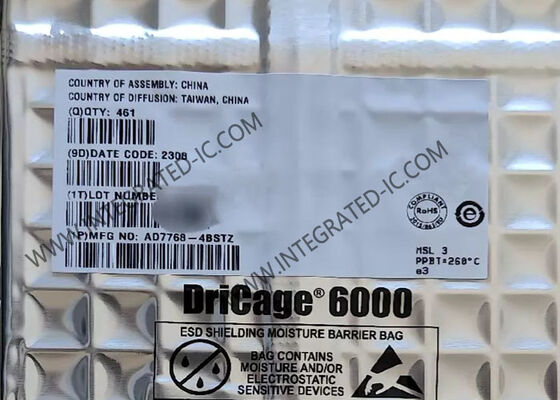 AD7768-4BSTZ رقاقة الدوائر المتكاملة من 24 بت إلى محول رقمي في حزمة LQFP64