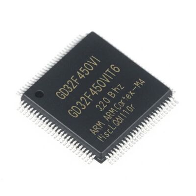 GD32F450VIT6 متحكم دقيق MCU 200MHz 32 بت ARM Cortex-M4 مع حزمة LQFP100