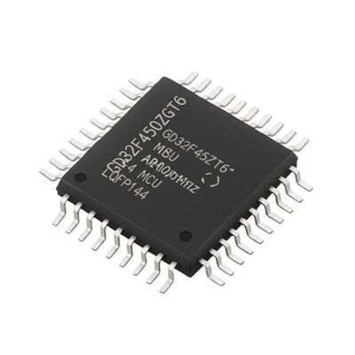 GD32F450ZGT6 متحكم دقيق MCU، متحكم دقيق 32 بت مع معالج ARM Cortex-M4 بتردد 200 ميجاهرتز، 114 مدخل/مخرج، و 256 كيلوبايت ذاكرة وصول عشوائي (RAM)