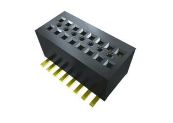 CLE-110-01-G-DV-A-K-TR 20 الموقف 0.80mm Pitch Tiger Beam Socket Strip المجلس إلى المجلس