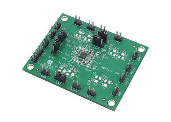 ADP5037CP-EVALZ الحلول المدمجة ADP5037 مجلس تقييم وحدة إدارة الطاقة الدقيقة