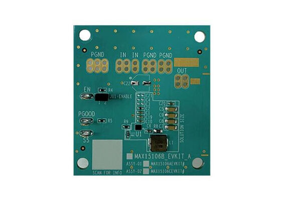 MAX15106BEVKIT الحلول المدمجة MAX15106 6A مجموعة تقييم المنظم التدريجي