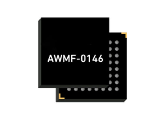 AWMF-0146 وحدة الاتصالات اللاسلكية المتكاملة عالية السيليكون Ku-Band Rx Beamformer مع 10.7 إلى 12.75 GHz التشغيل و 4 عناصر الاستقطاب المزدوج