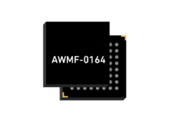 AWMF-0164 5G Module Single Polarization Quad 4x1 Beamformer IC للسلسلة المرحلية 5G تعمل عند 24.25GHz إلى 27.5GHz