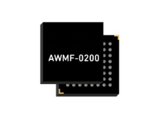 AWMF-0200 5G Module Quad Core Dual Polarization Beamformer IC لمجموعات 26.5GHz إلى 29.5GHz المرحلية