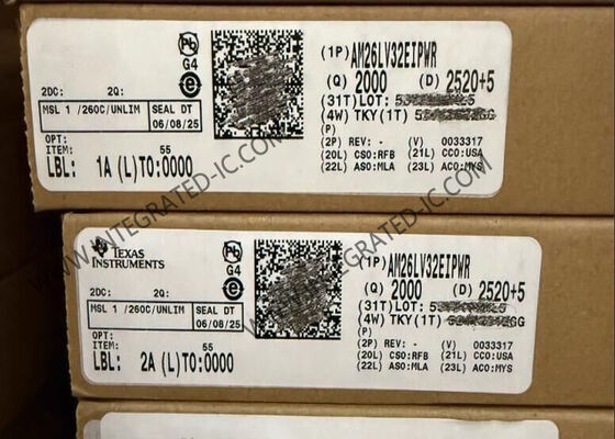 AM26LV32EIPWR رقاقة الدوائر المتكاملة 35mV Hysteresis سرعة عالية 32 ميغاهرتز جهاز استقبال خط التفاضل مع مصدر الطاقة 3.3V