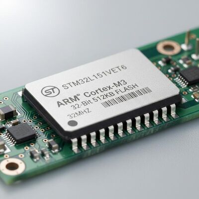 STM32L151VET6 وحدة التحكم الدقيقة MCU قوة فائقة منخفضة ARM Cortex-M3 32-Bit 512 kB ذاكرة فلاش 32MHz MCU