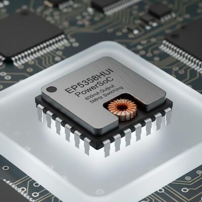 EP5358HUI حلقة متكاملة شريحة PowerSoC مع 600mA التيار الخارجي 5 ميغاهرتز التردد التبديلي والمحفز المتكامل