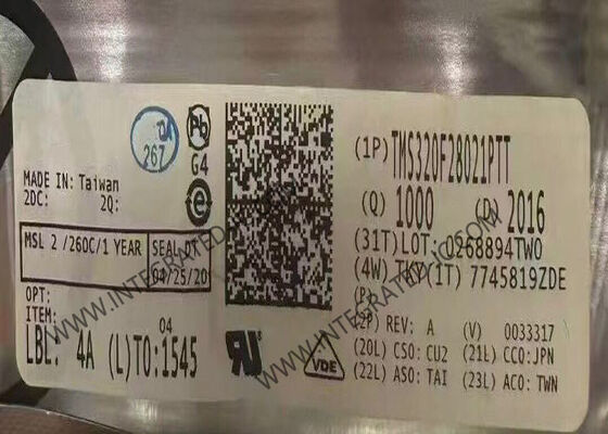 TMS320F28021PTT وحدة التحكم الدقيقة MCU C2000 TM 32-Bit 40MHz MCU مع 64KB فلاش