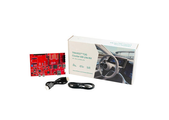 لوحة تقييم متحكم دقيق ARM Cortex-M0+ 32 بت مضمنة KIT-T2G-C-2D-6M-LITE TRAVEO™