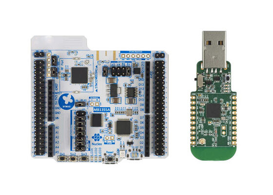 حلول مضمنة P-NUCLEO-WB55 لوحة تقييم جهاز إرسال واستقبال لاسلكي 2.4 جيجاهرتز STM32WB BT 5.0