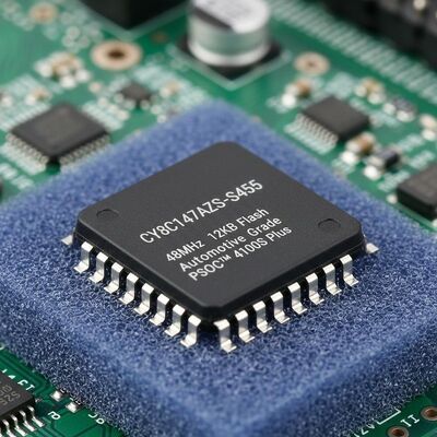 CY8C4147AZS-S455 وحدة التحكم الدقيقة 32 بت مع سرعة 48 ميغا هرتز 128 كيلوبايت ذاكرة فلاش للسيارات الصف PSoCTM 4100S Plus