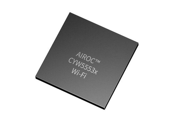 شريحة واي فاي CYW55533IUBGT منخفضة الطاقة AIROC™ Tri-Band Wi-Fi 6/6E SoC