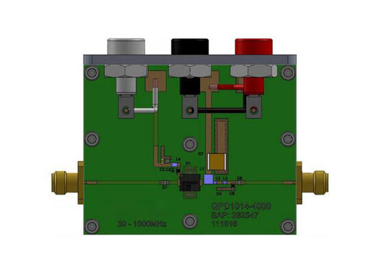 لوحة تقييم ترانزستور QPD1014A GaN المطابق للمدخلات QPD1014AEVB Embedded Solutions