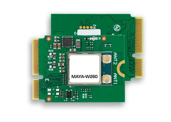 M2-MAYA-W260 Embedded Solutions M.2 Card With MAYA-W2 Wi-Fi 6/BT 5.4/802.15.4 Module