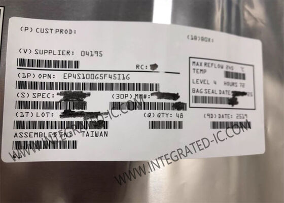 EP4S100G5F45I1G Stratix IV FPGA مع 531200 عناصر منطقية و 26.73 ميجابيت ذاكرة لأنظمة الاتصالات 100G